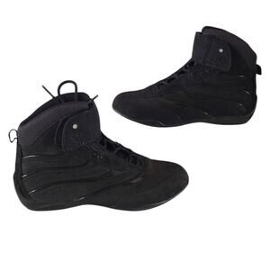 TCX 8019 WMS 6.5 X-Square Lady Motorcyle Boots #B15-010 Black Suede EU 38